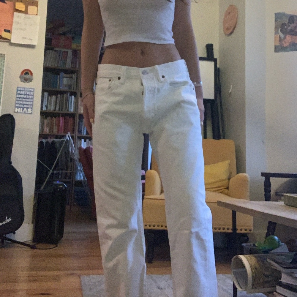 White 501 Levi’s